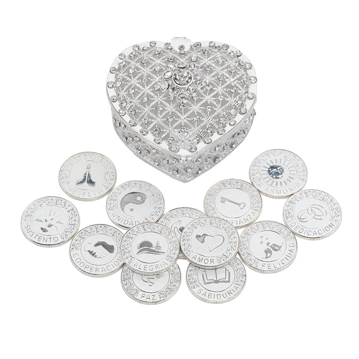 Spanish Silver Classic Heart Box