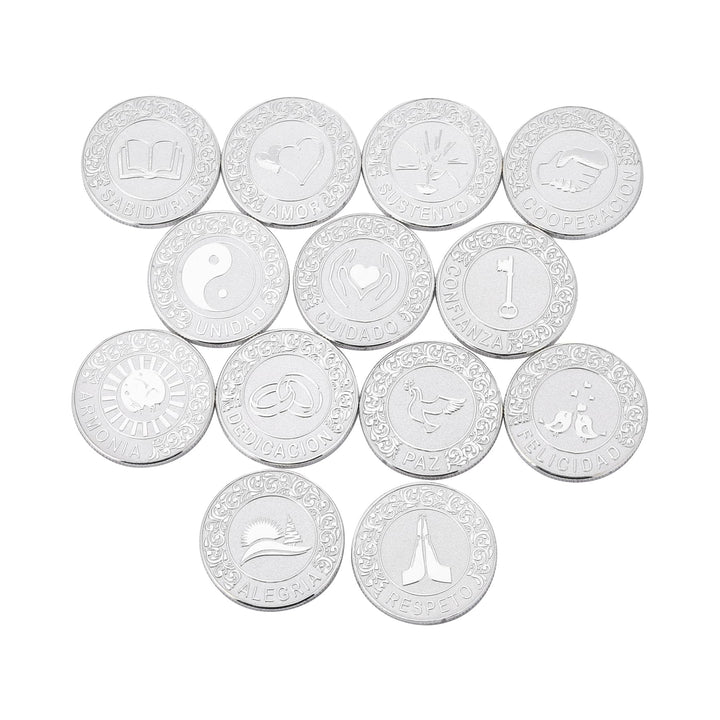 Spanish Silver Wedding Arras Coins 2